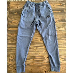 Women's Nike Blue & Black Joggers Track Pants Size S